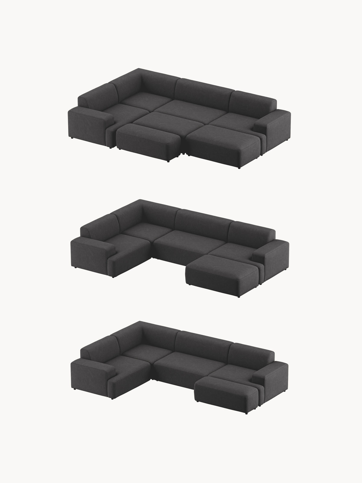 Melva Large Corner Sofa (4-seater)