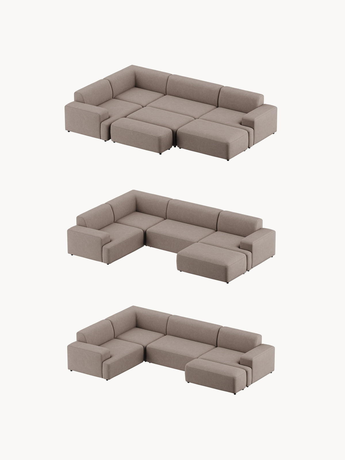 Melva Large Corner Sofa (4-seater)