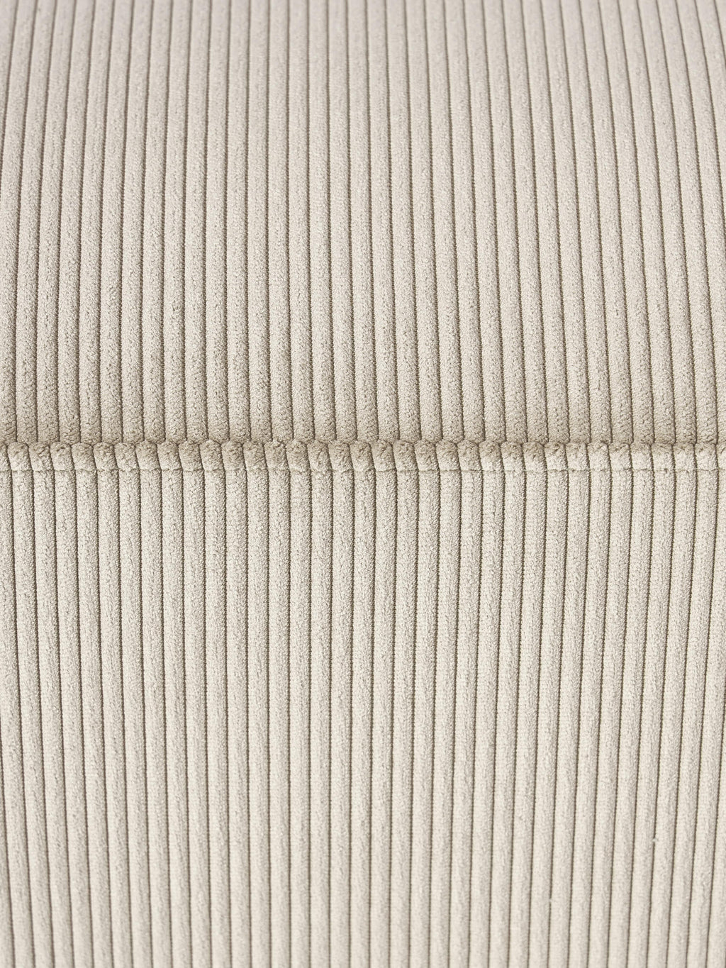 Melva Corduroy Ottoman, W 99 x D 42 cm