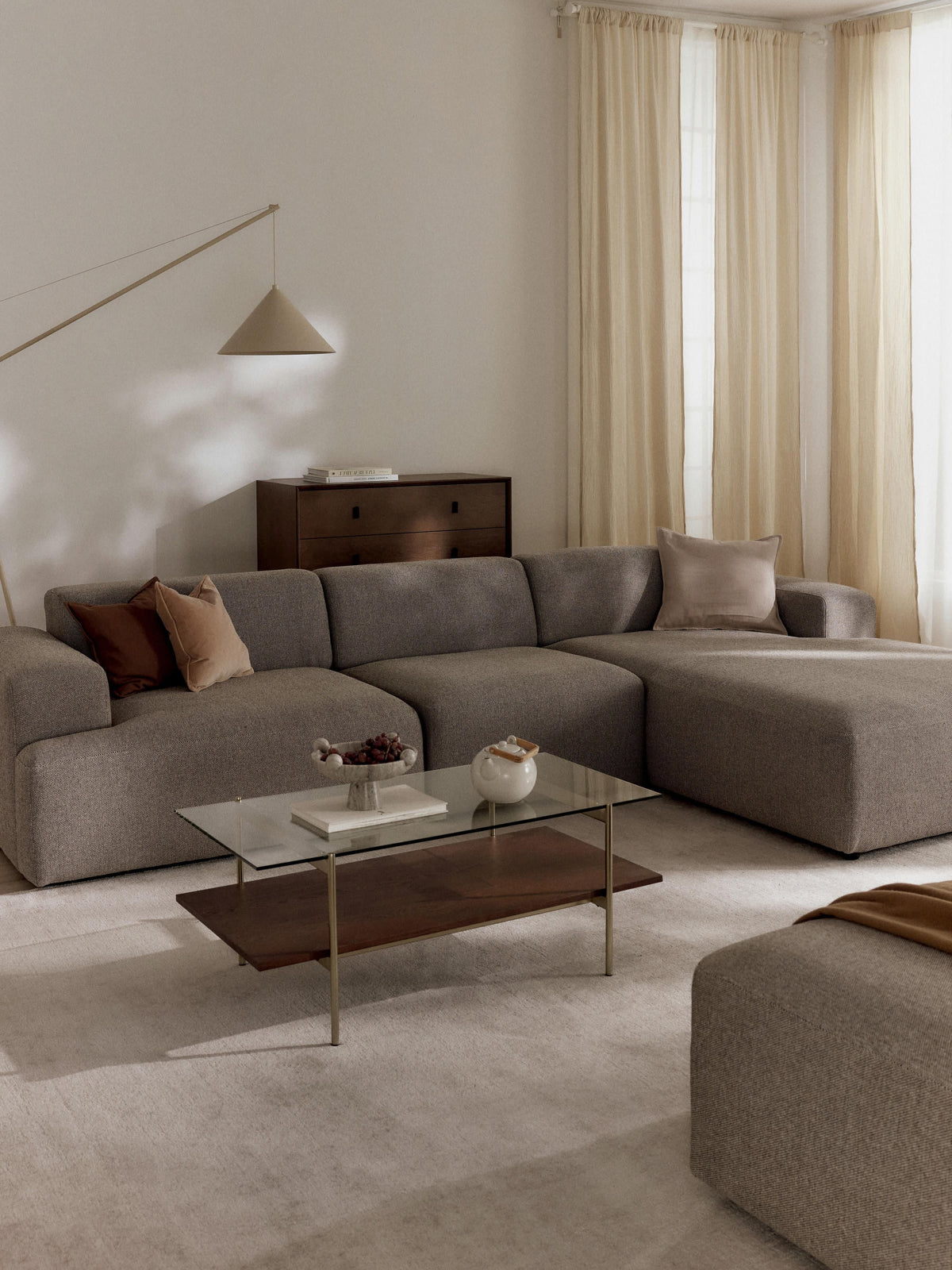 Melva Corner Sofa (4-seater)