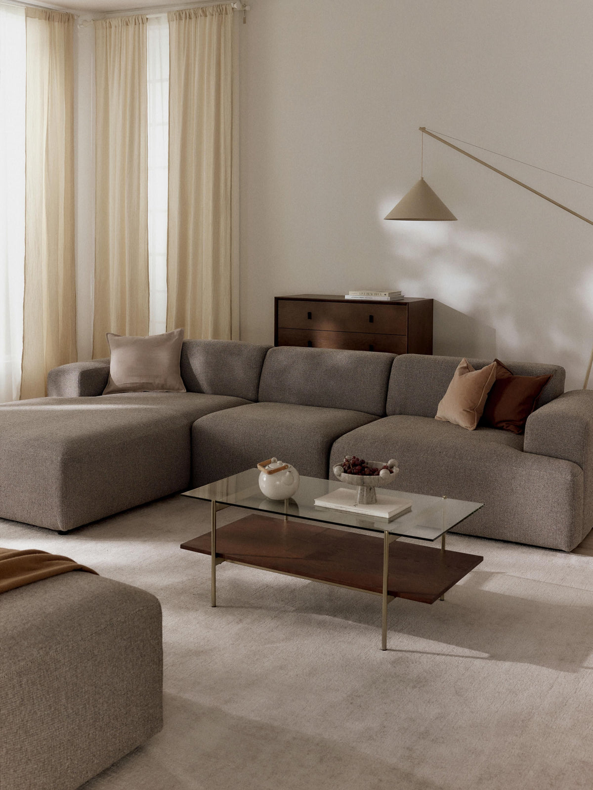 Melva Corner Sofa (4-seater)