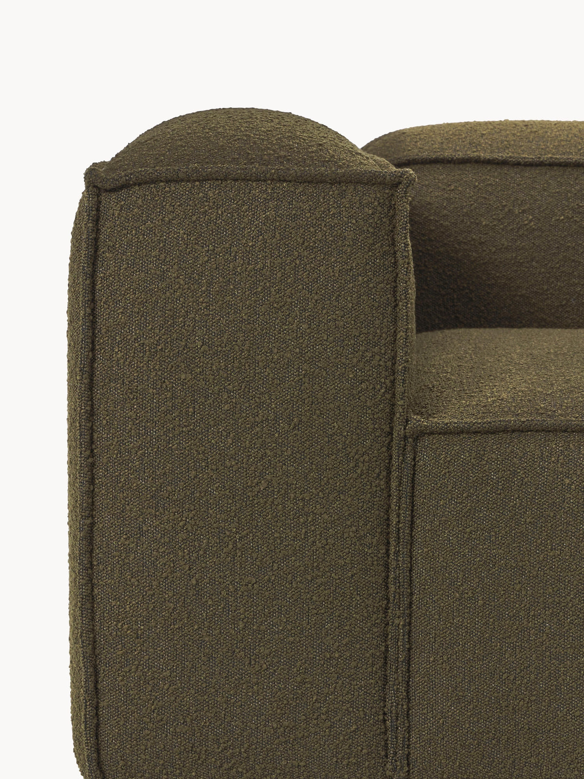 Lennon Bouclé Modular Sofa (4-seater)
