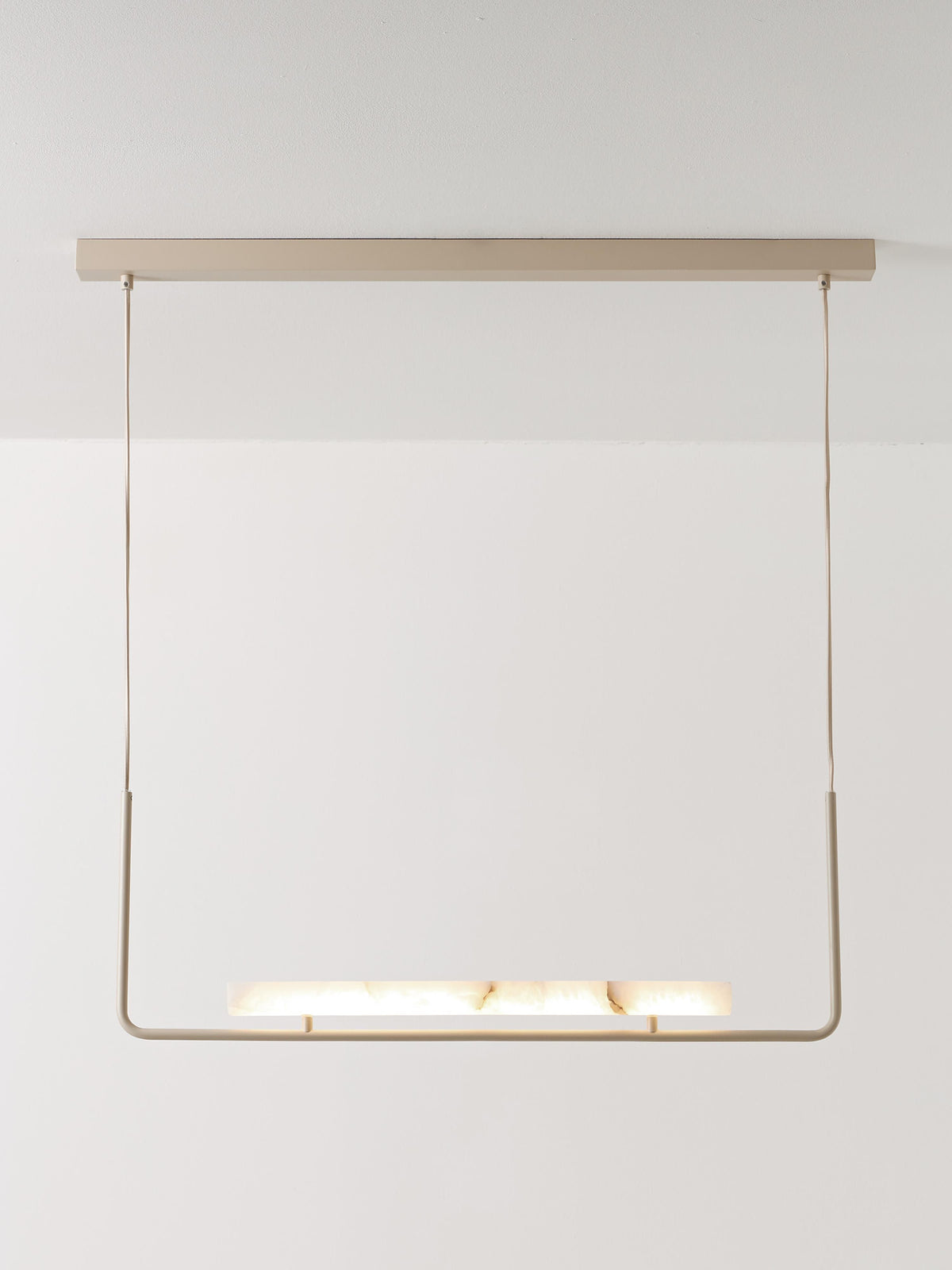 Alena Large Alabaster LED Pendant Light