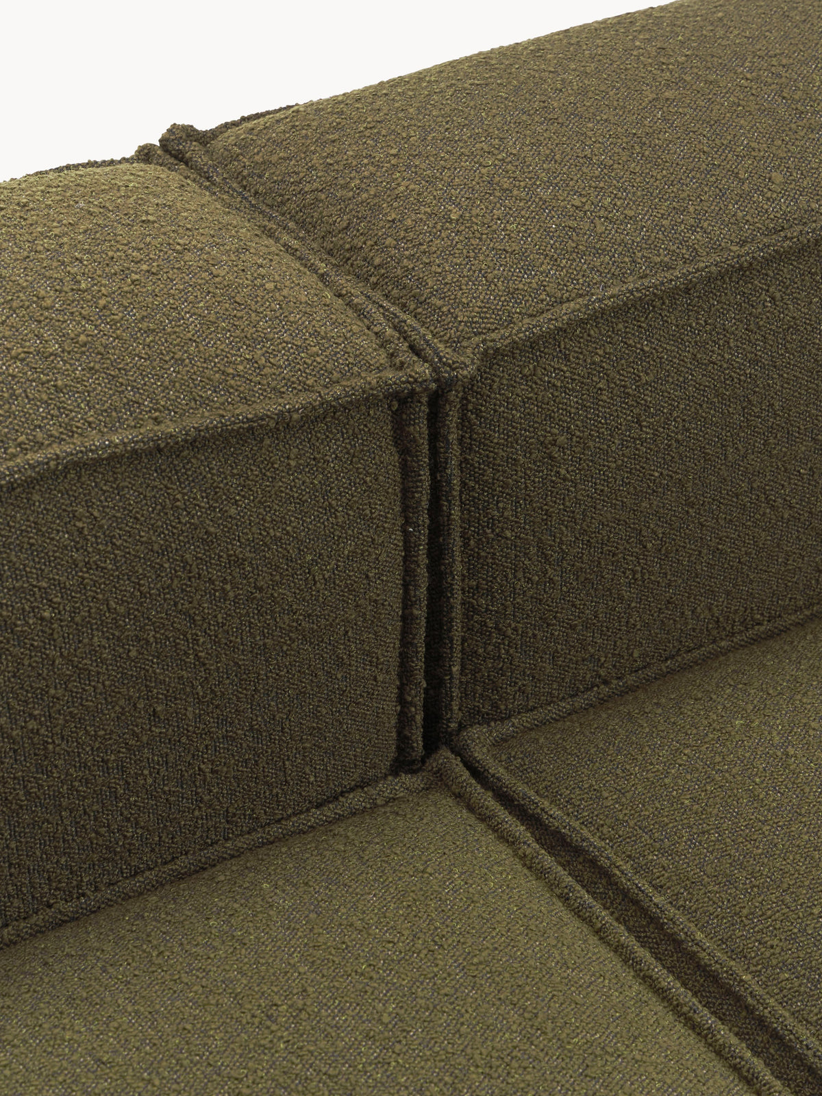 Lennon Bouclé Modular XL Ottoman
