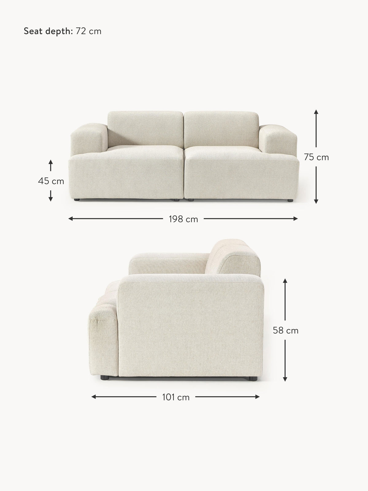 Melva Sofa (2-seater)