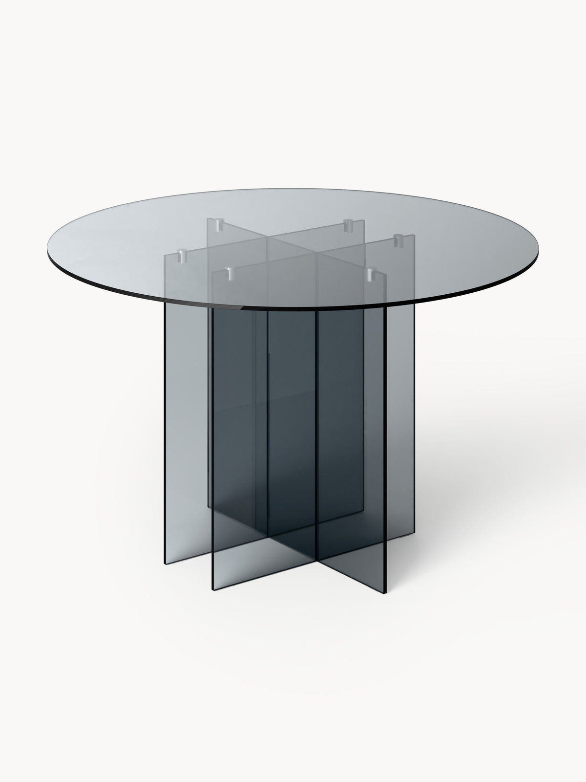 Gallery image 1 - Round Glass Dining Table Anouk, in various sizes