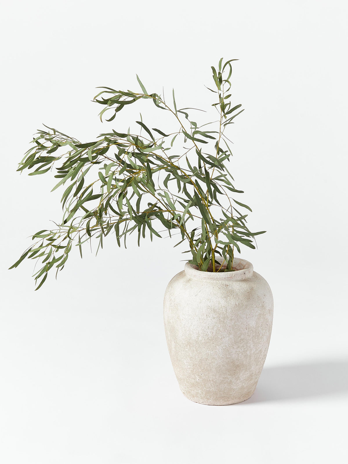 Leana Vase with Sand Finish, H 32 cm