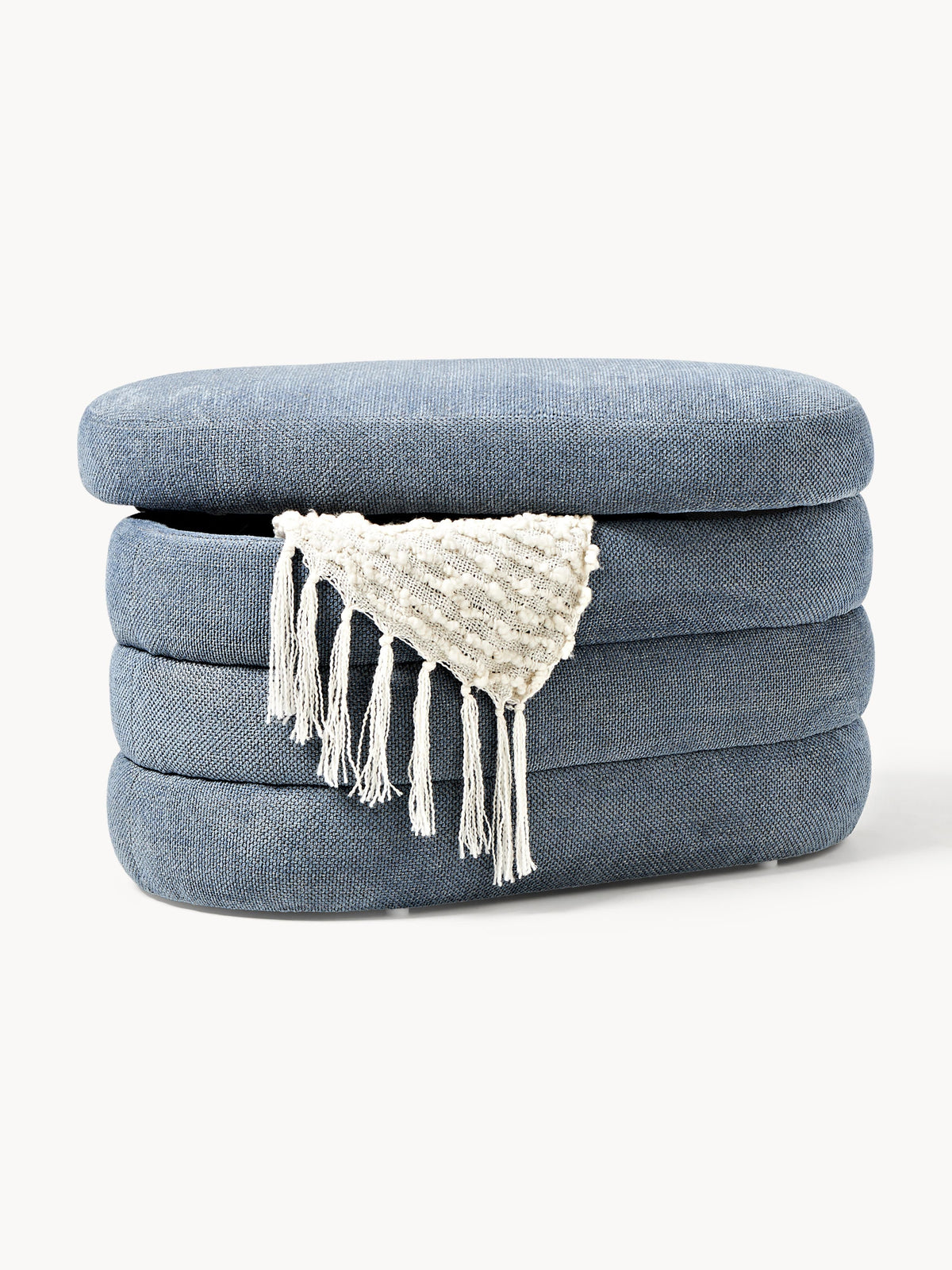 Alto Small Upholstered Bench with Storage Space