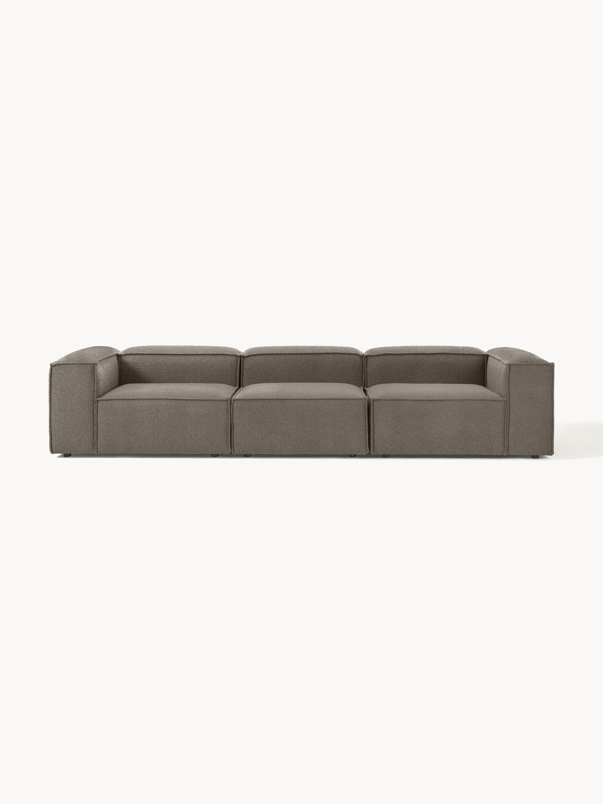 Lennon Bouclé Modular Sofa (4-seater)
