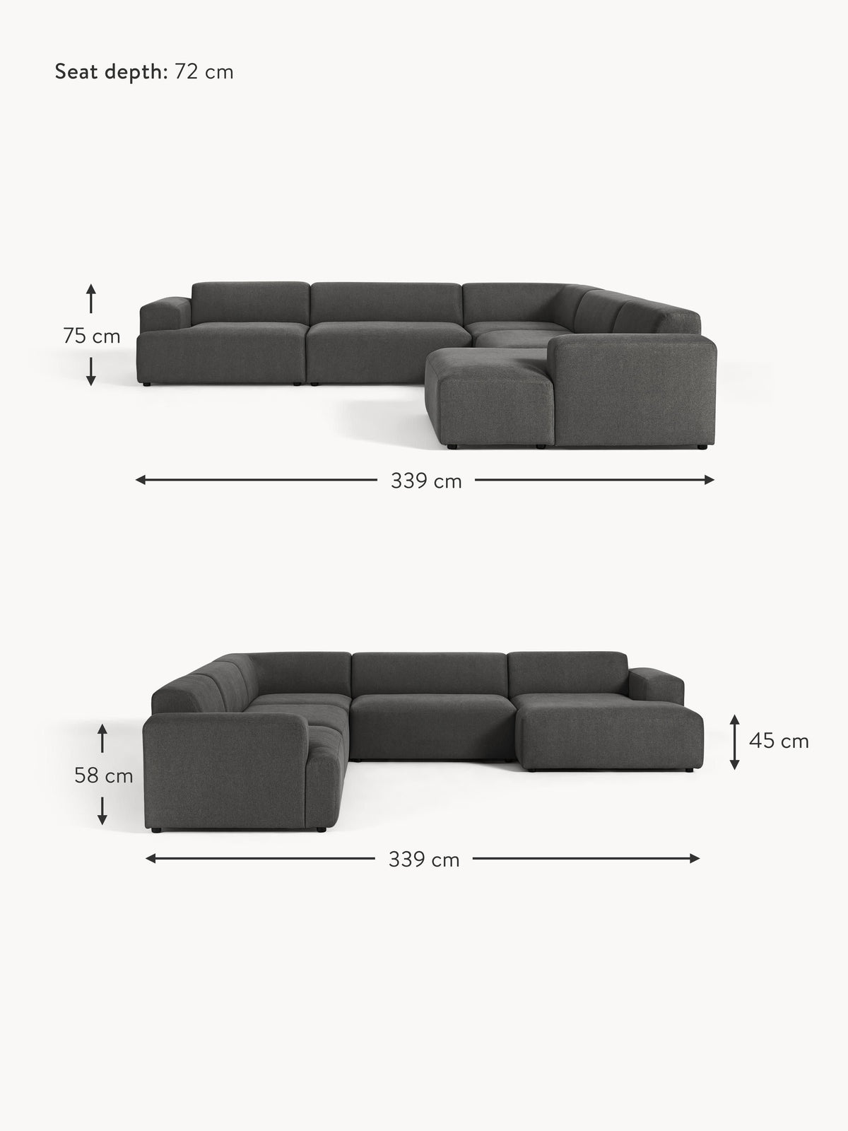 Melva XL Corner Sofa