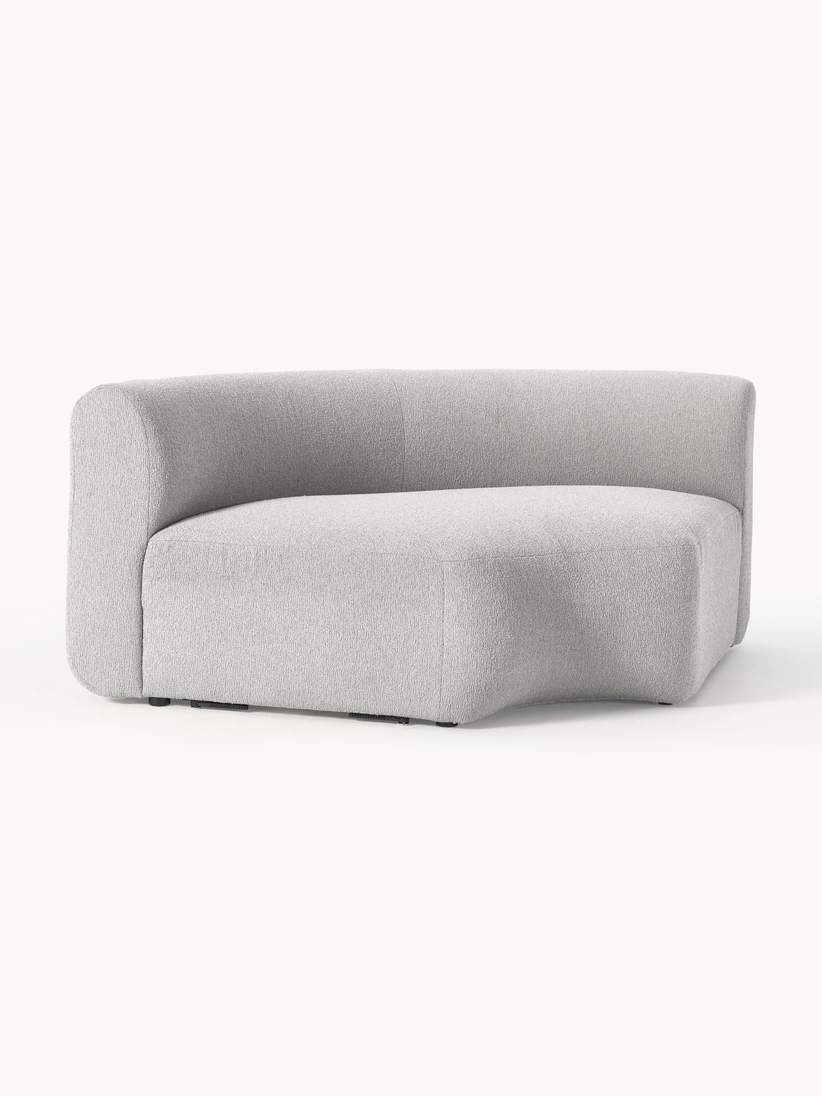 Sofia Round Bouclé Corner Module