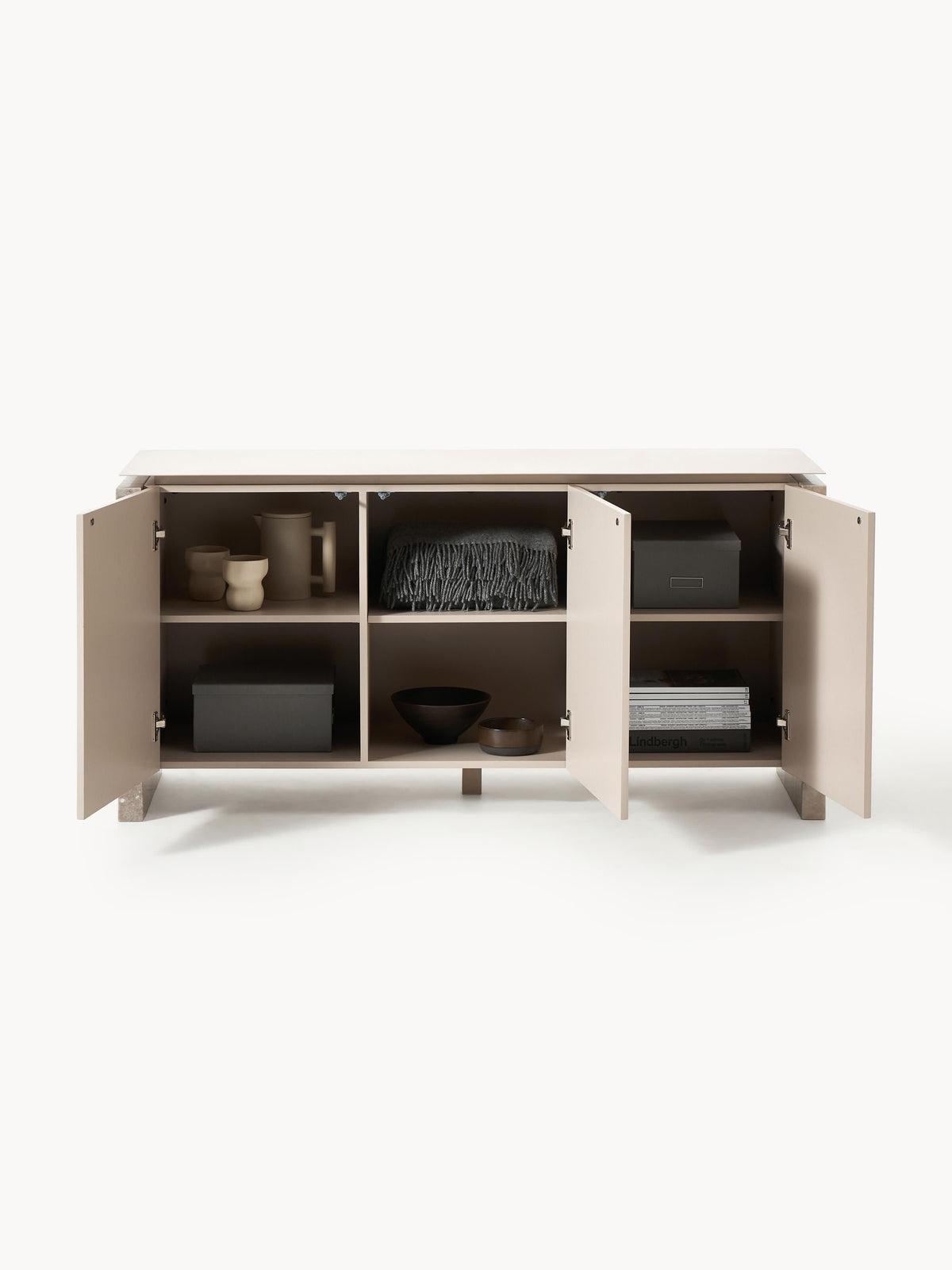 Bruce Marble and Metal Sideboard
