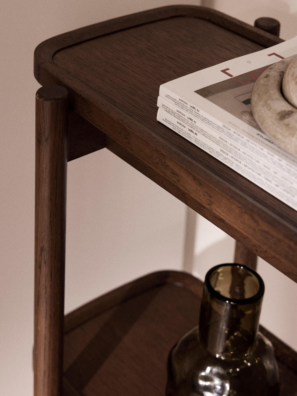 Libby Low Wooden Shelf