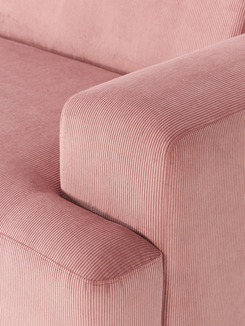 Melva Corduroy Corner Sofa (4-seater)