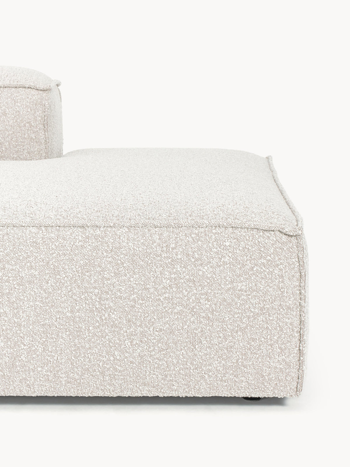 Lennon Bouclé Modular Ottoman