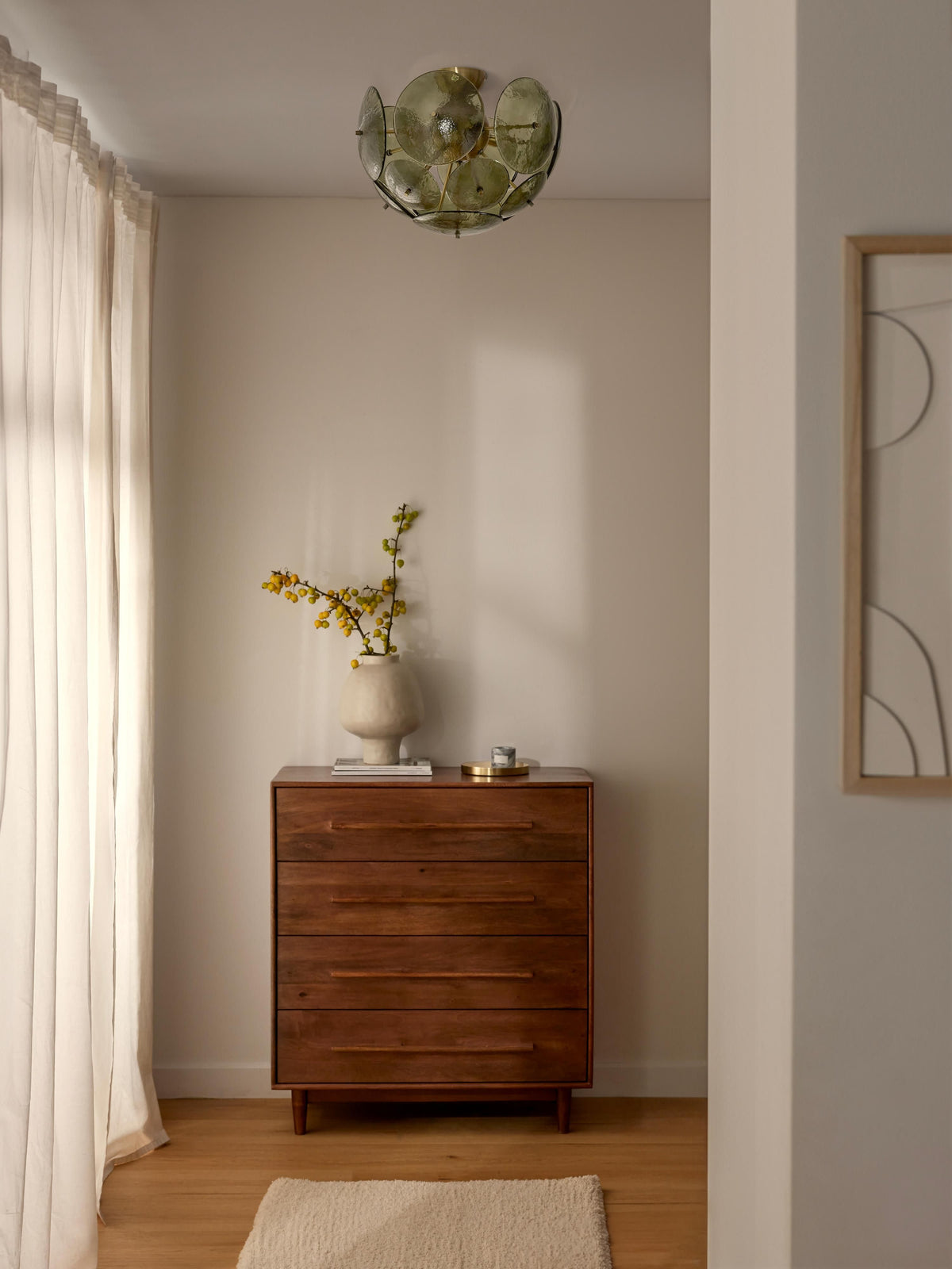 Glass Ceiling Lamp Mireille