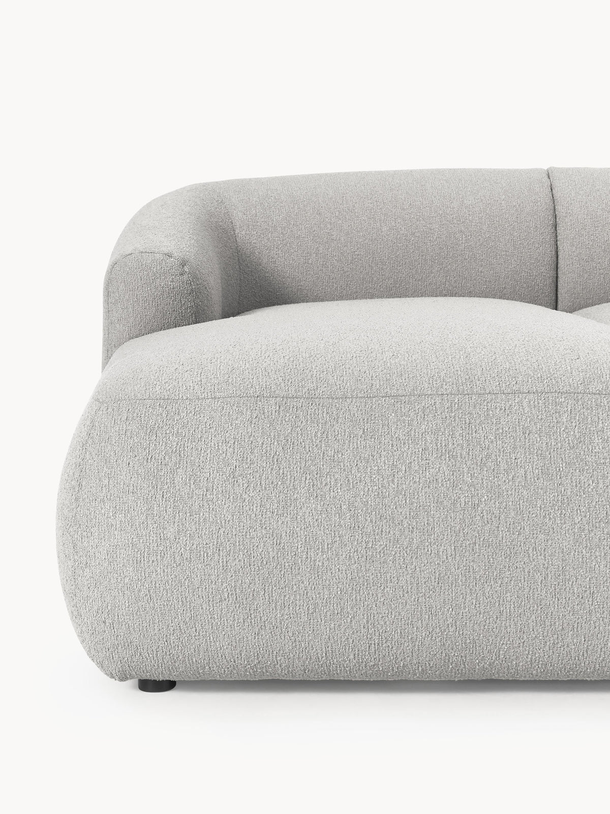 Sofia Modular Bouclé Corner Sofa (4-seater)