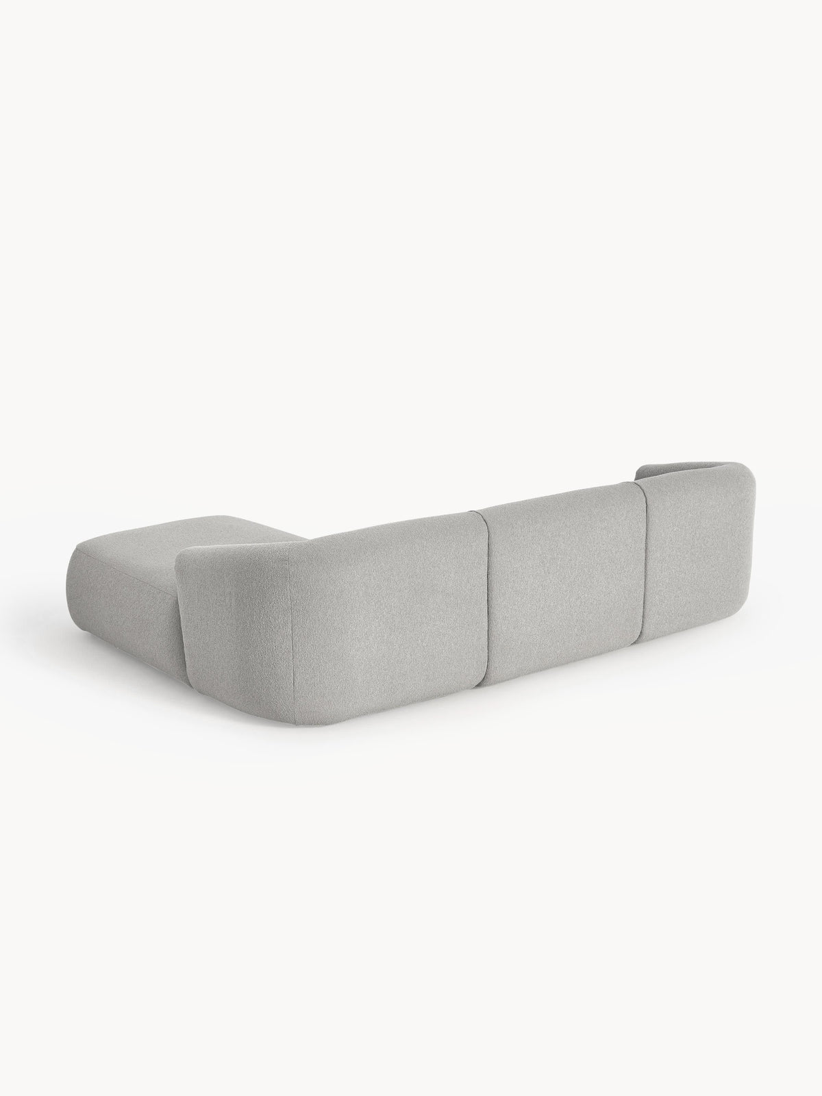 Sofia Modular Bouclé Corner Sofa (4-seater)