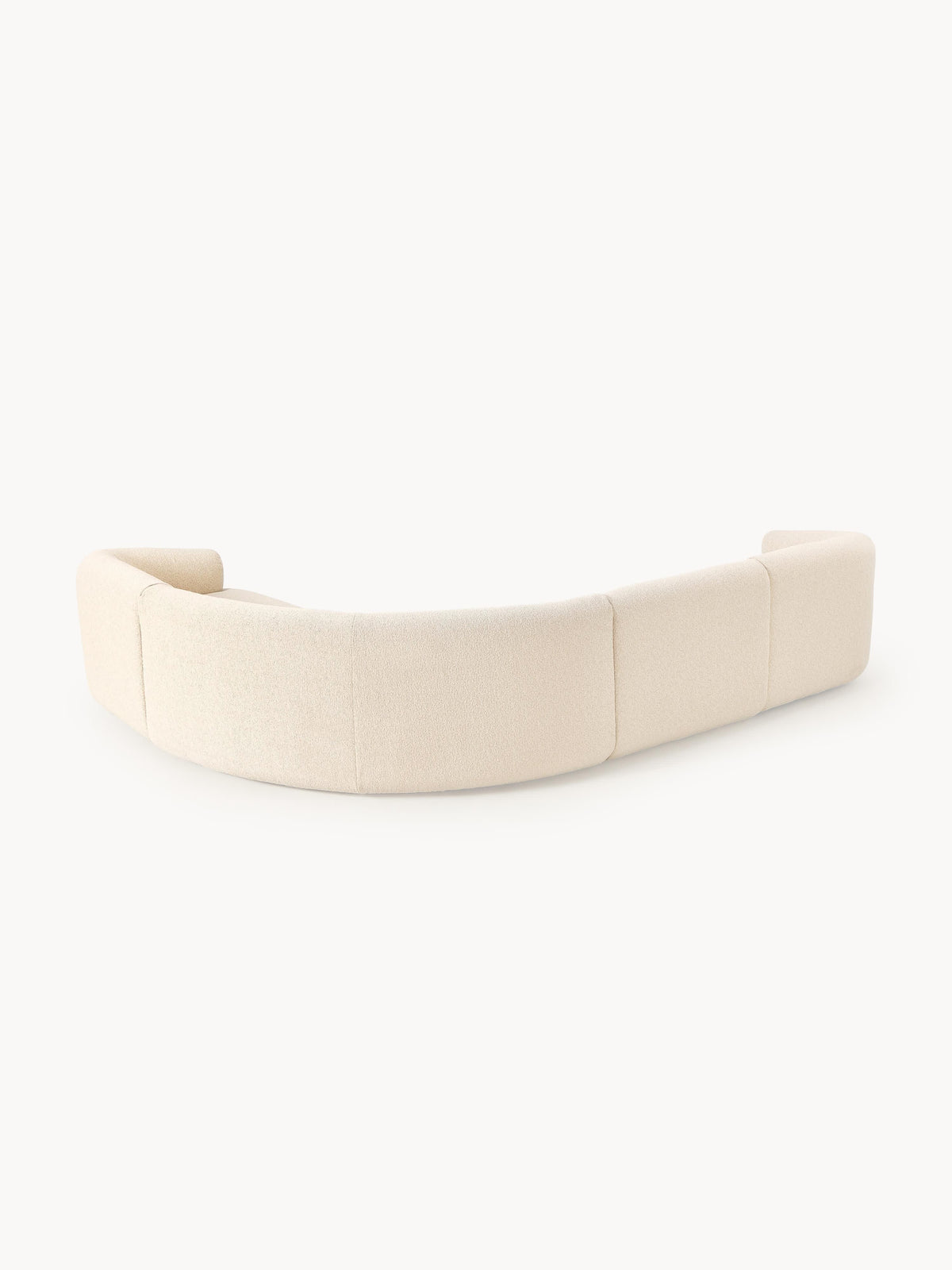 Sofia Modular Bouclé Corner Sofa (4-seater)