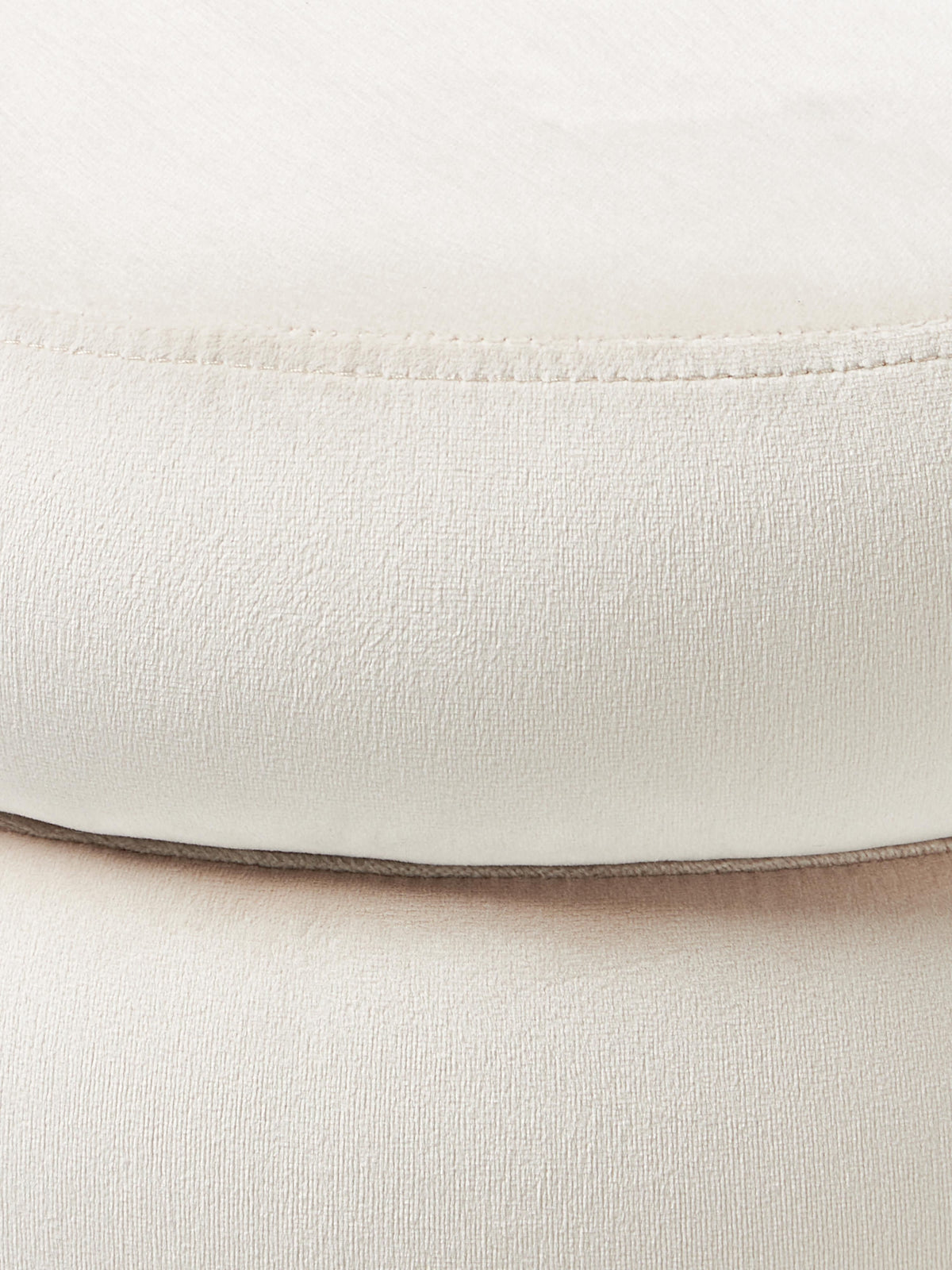 Alto Velvet Upholstered Stool with Storage Space