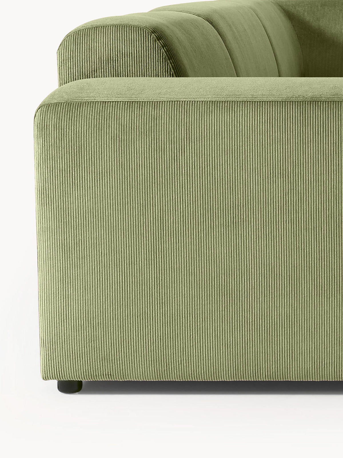 Melva XL Corduroy Corner Sofa