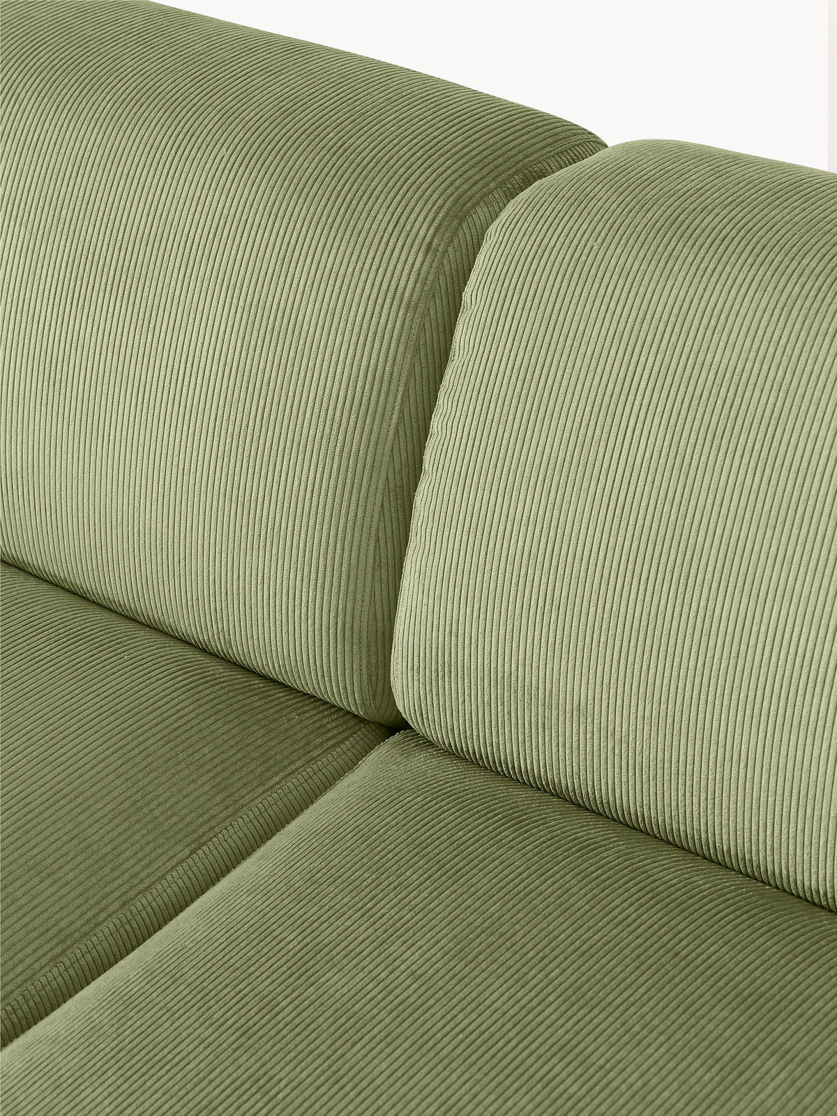 Melva XL Corduroy Corner Sofa