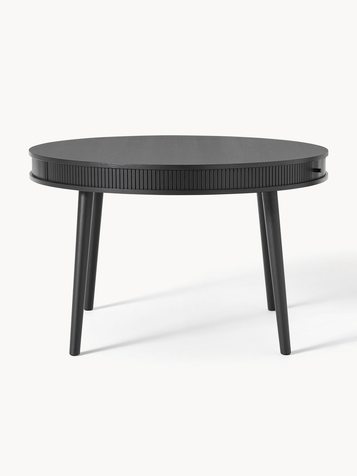 Calary Round Dining Table with Storage Space, in various sizes