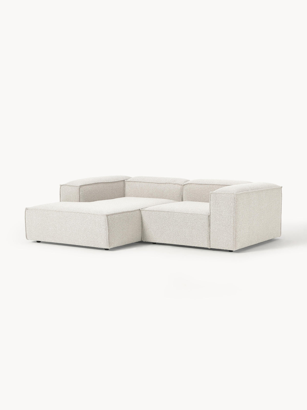 Lennon Bouclé Modular Corner Sofa (3-seater)