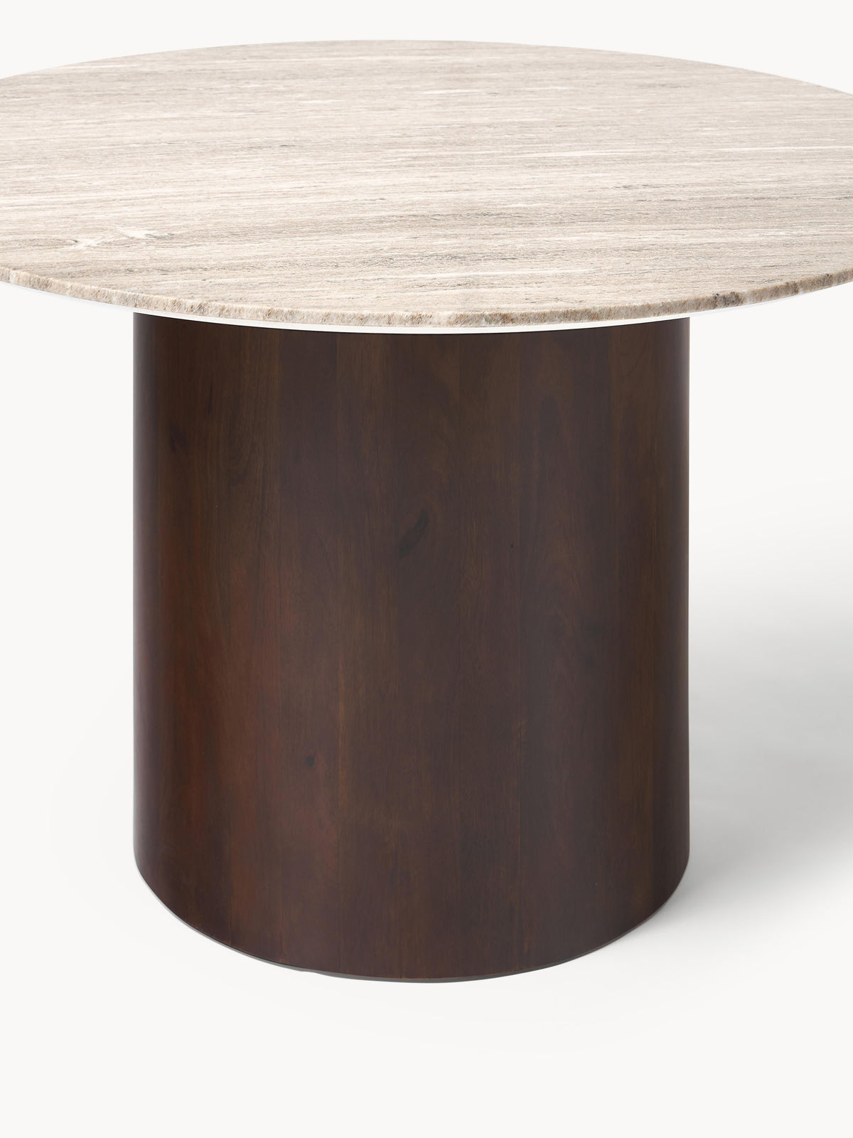 Abby Round Marble Dining Table, Ø 120 cm