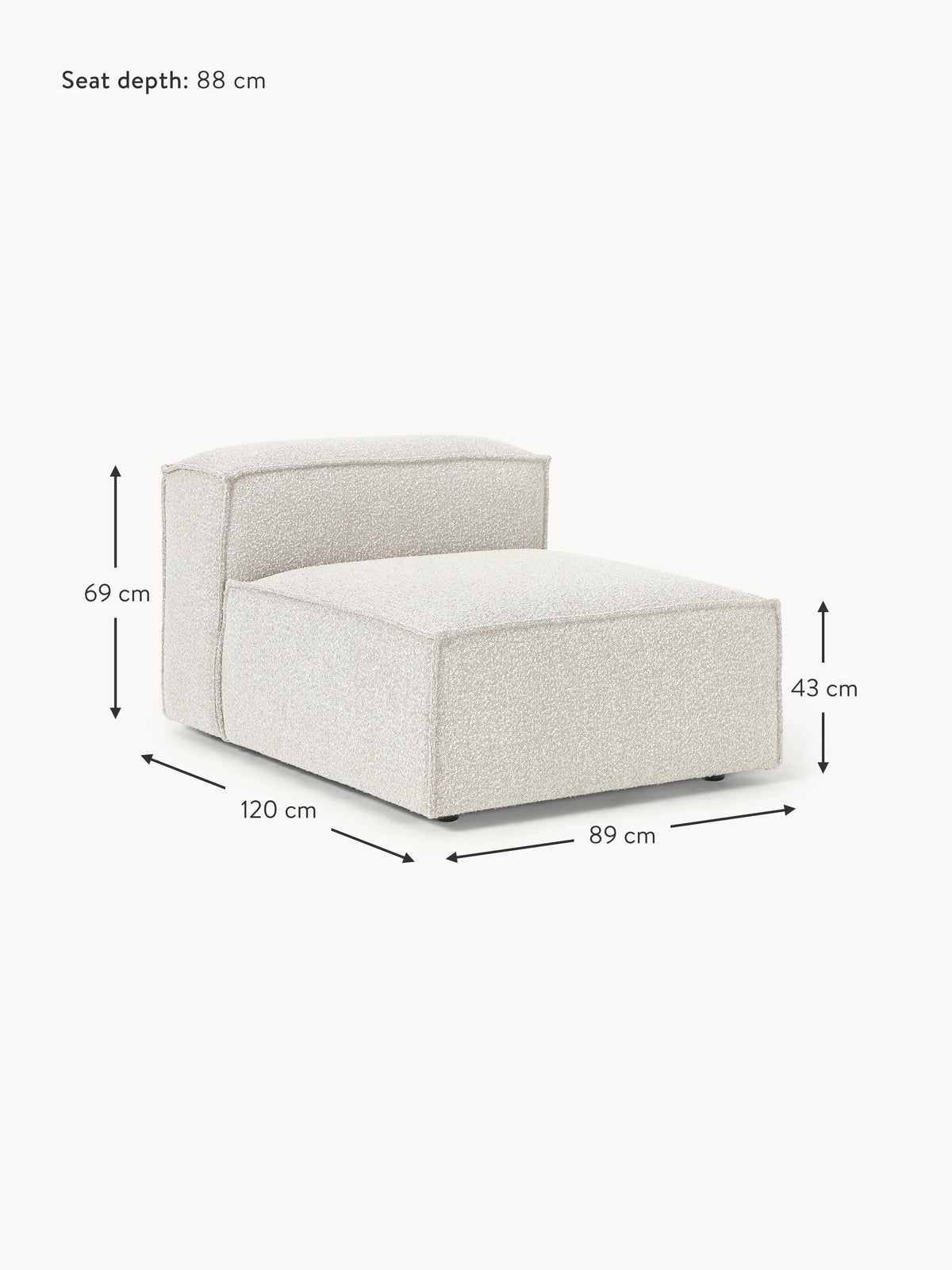 Lennon Bouclé Centre Module