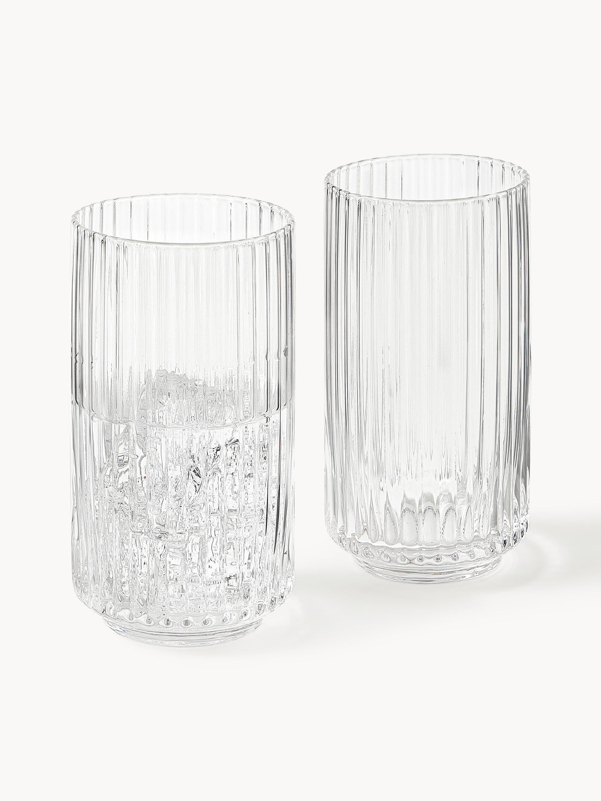 Aleo Mouth-Blown Highball Glasses, Set of 4