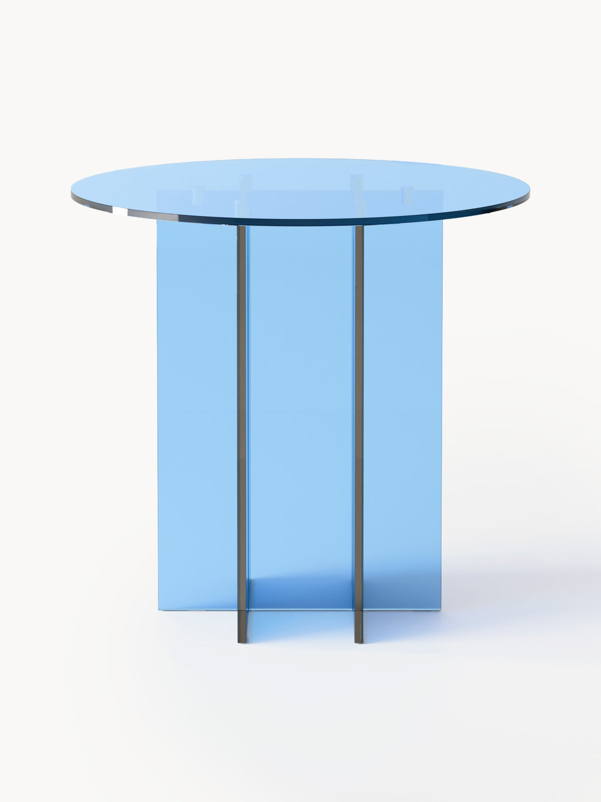 Anouk Round Glass Dining Table, in various sizes