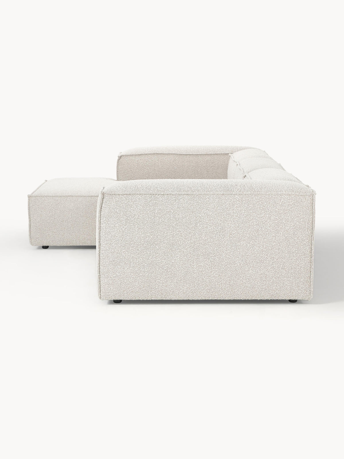 Lennon Bouclé Modular Corner Sofa (4-seater)