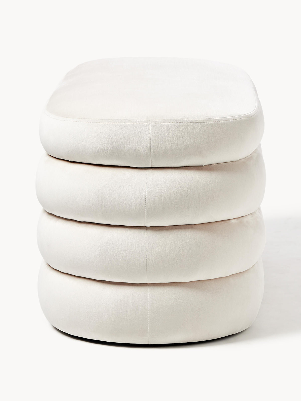 Alto Velvet Upholstered Bench with Storage Space