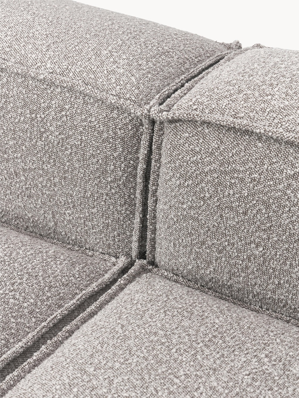 Lennon Bouclè Modular Sofa (3-seater)