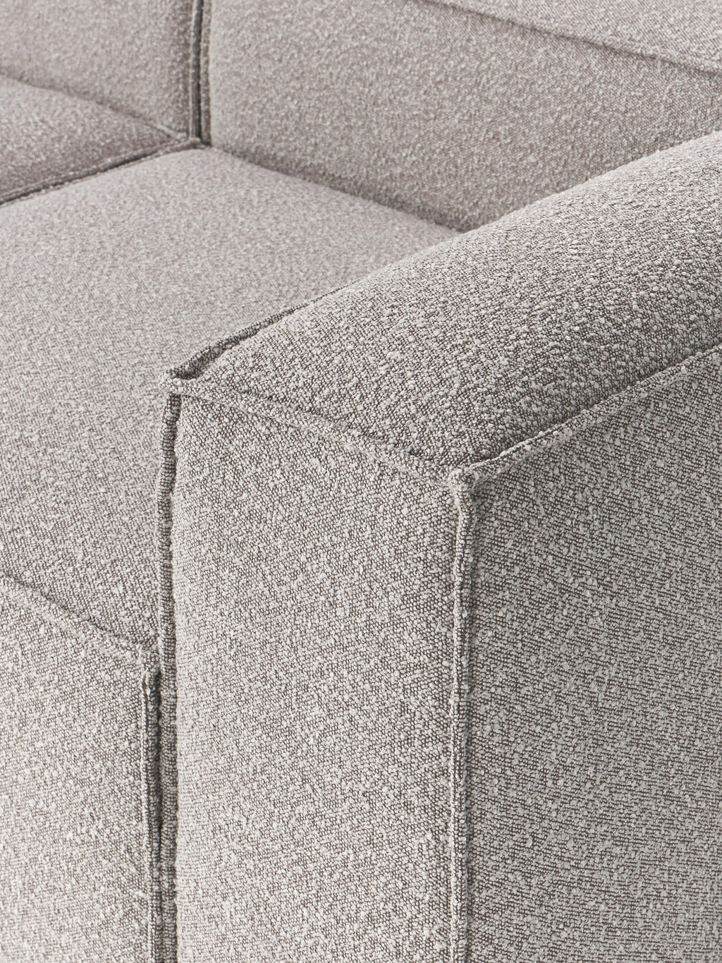 Lennon Bouclè Modular Sofa (3-seater)