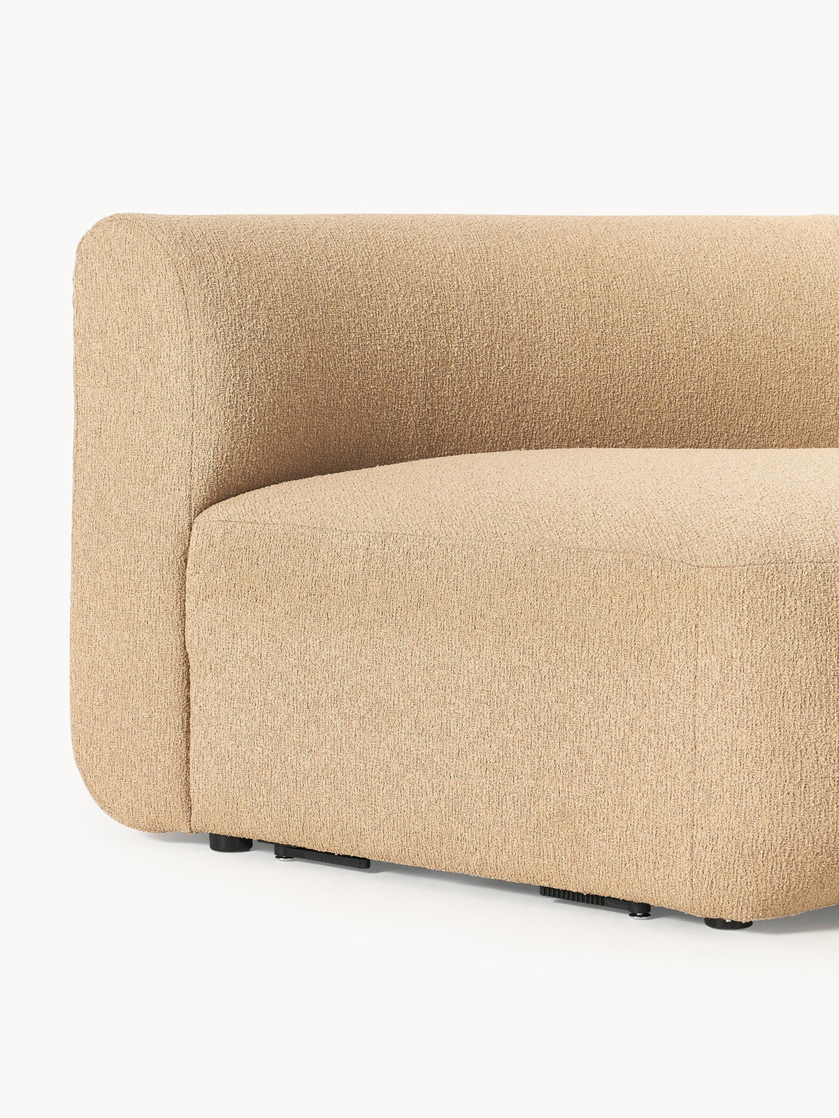 Sofia Round Bouclé Corner Module