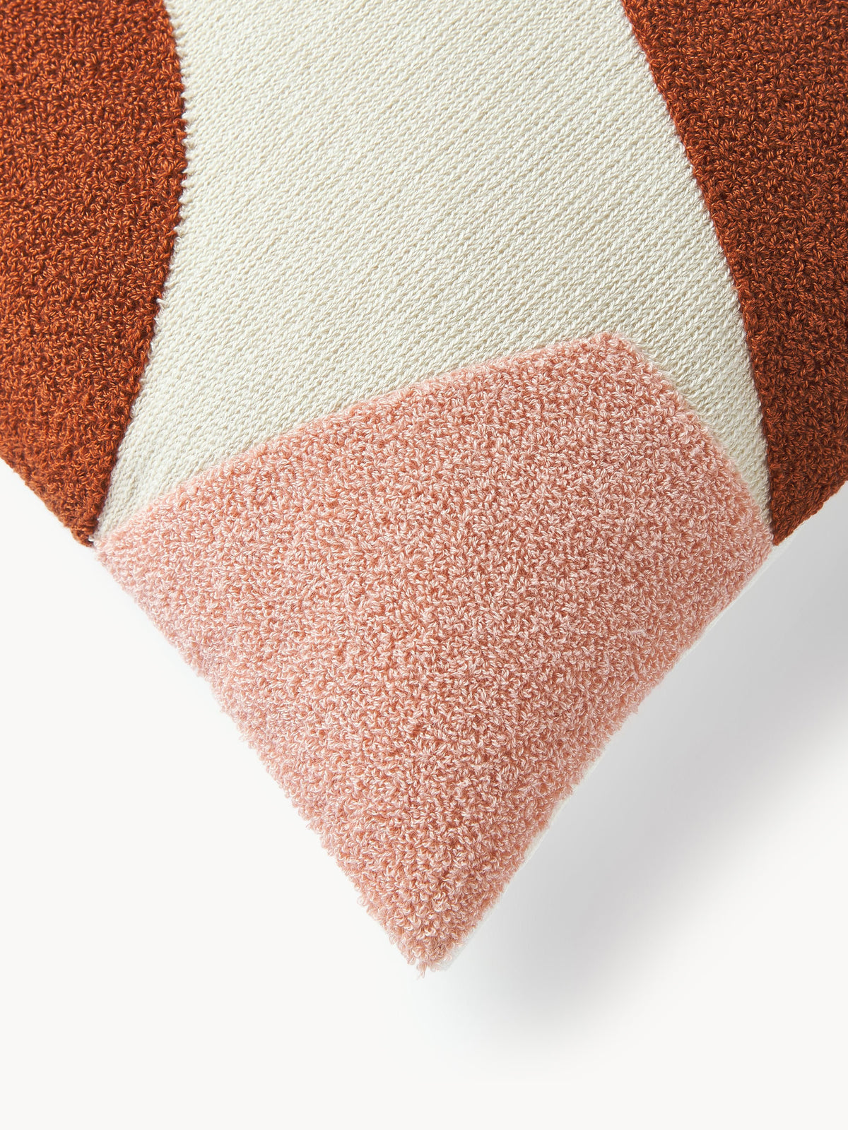 Nomi Cotton Cushion Cover with Abstract Decoration