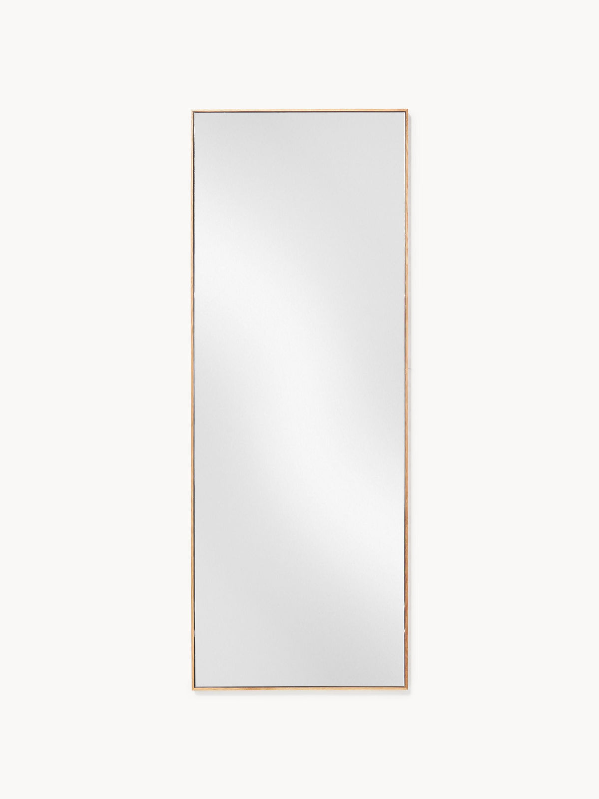 Gallery image 1 - Full-Length Wall Mirror Avery with Oak Wood Frame