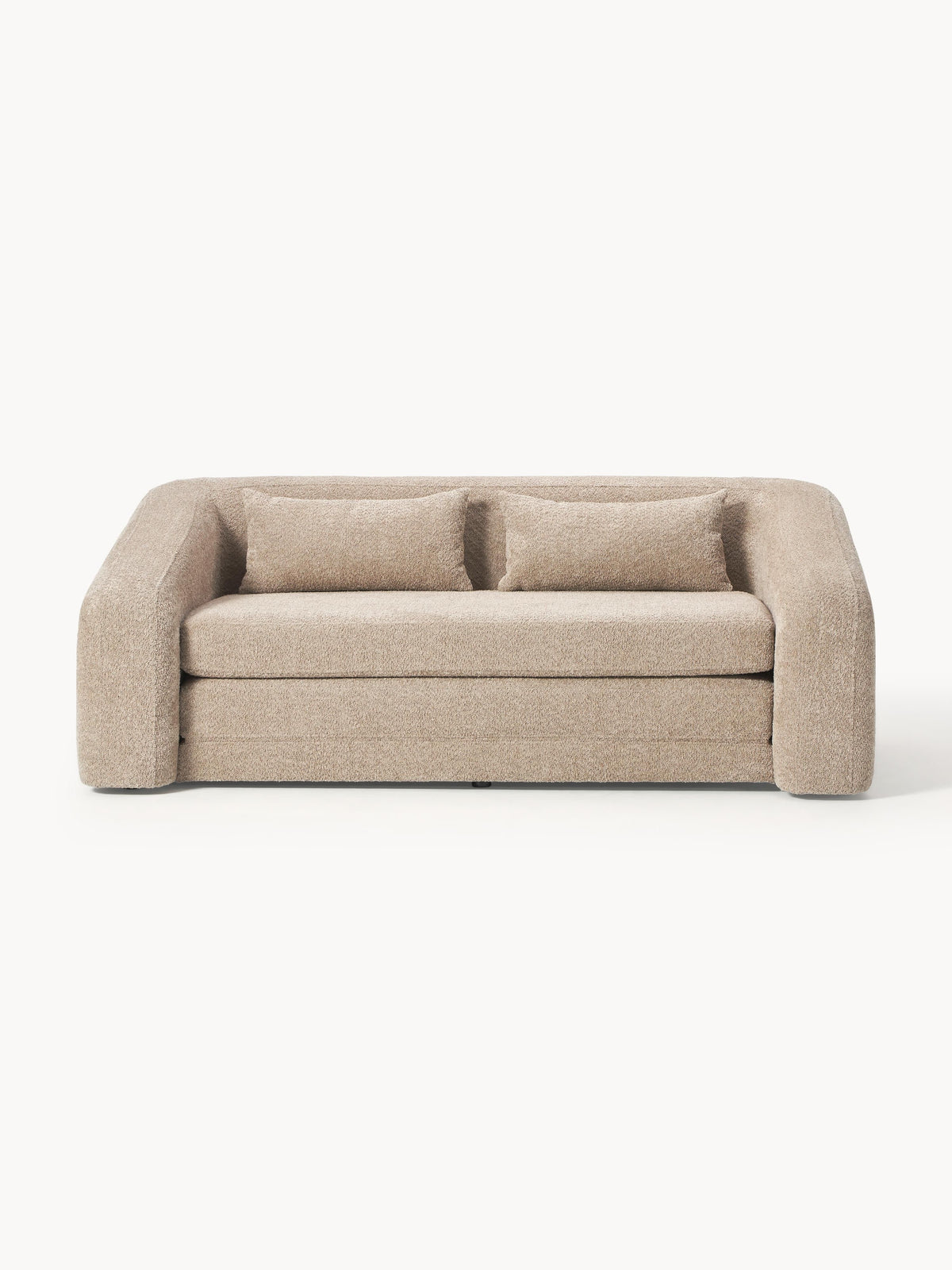 Gallery image 1 - Teddy Bouclé Sofa Bed Eliot (2-seater)