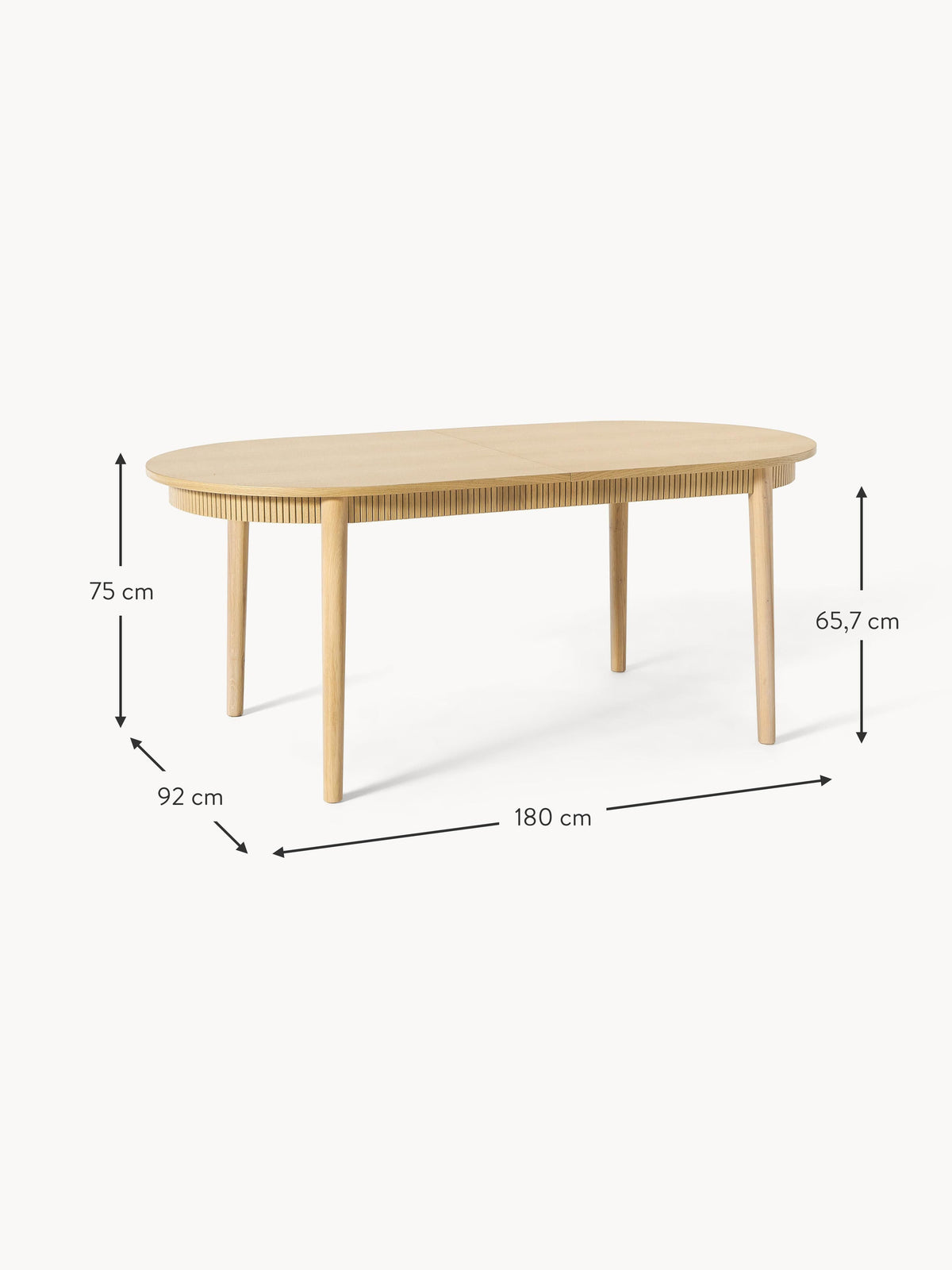 Calary Extendable Dining Table, in various sizes