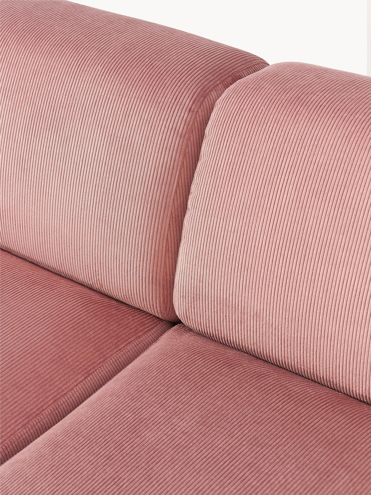 Melva XL Corduroy Corner Sofa