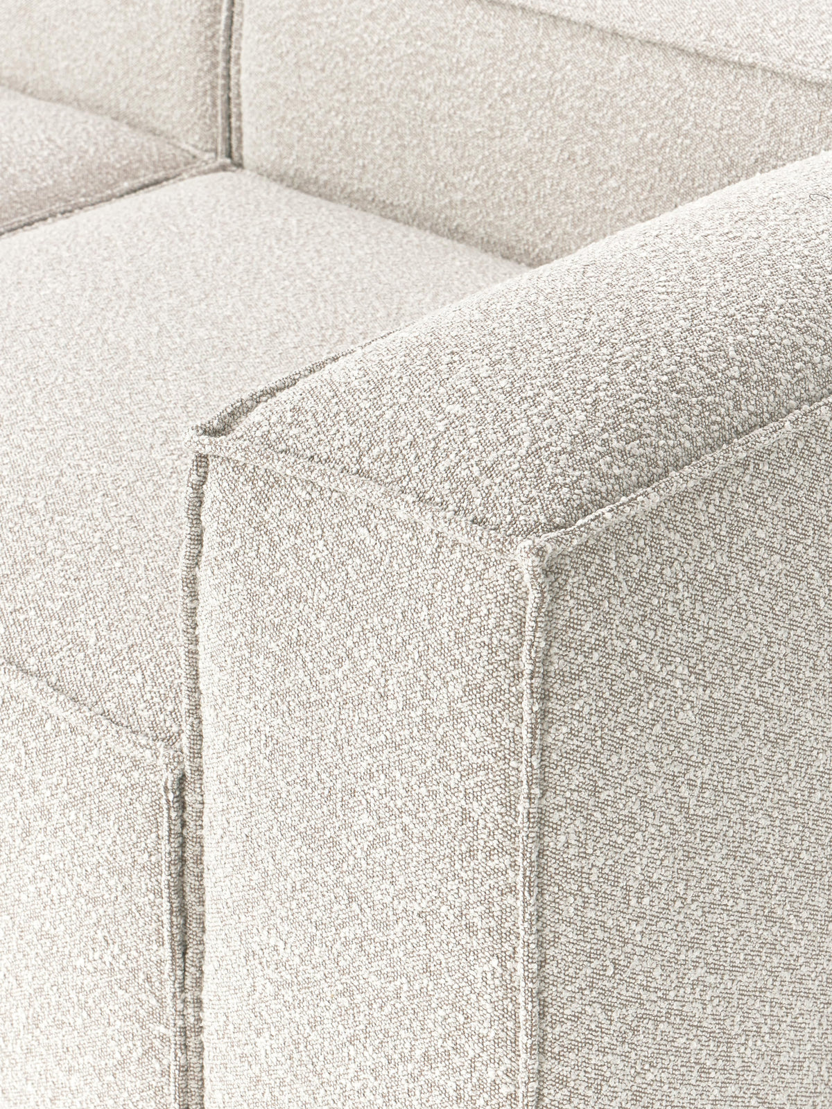 Lennon Bouclè Modular Sofa (3-seater)