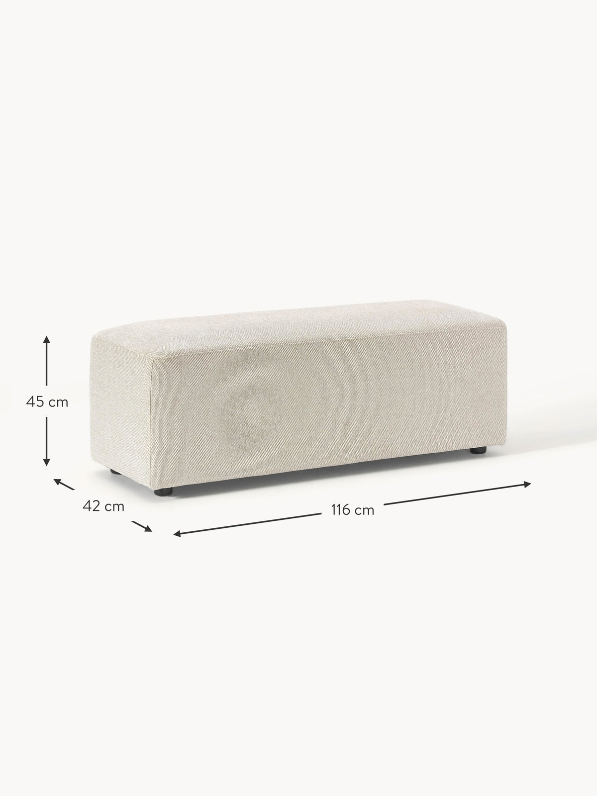 Melva XL Ottoman
