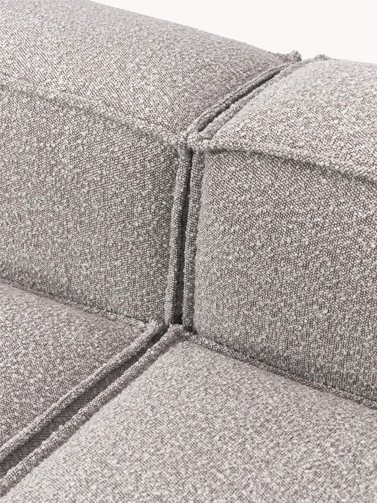 Lennon Bouclé Modular XL Ottoman