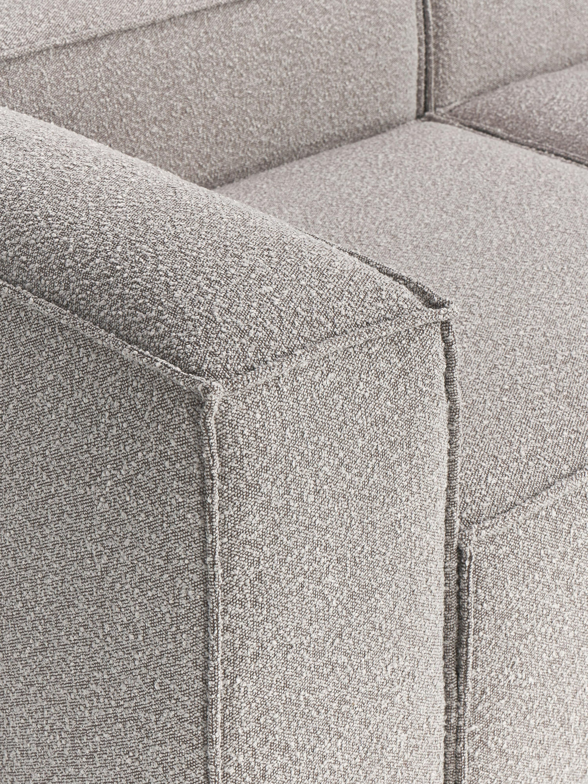 Lennon Bouclé Modular XL Ottoman