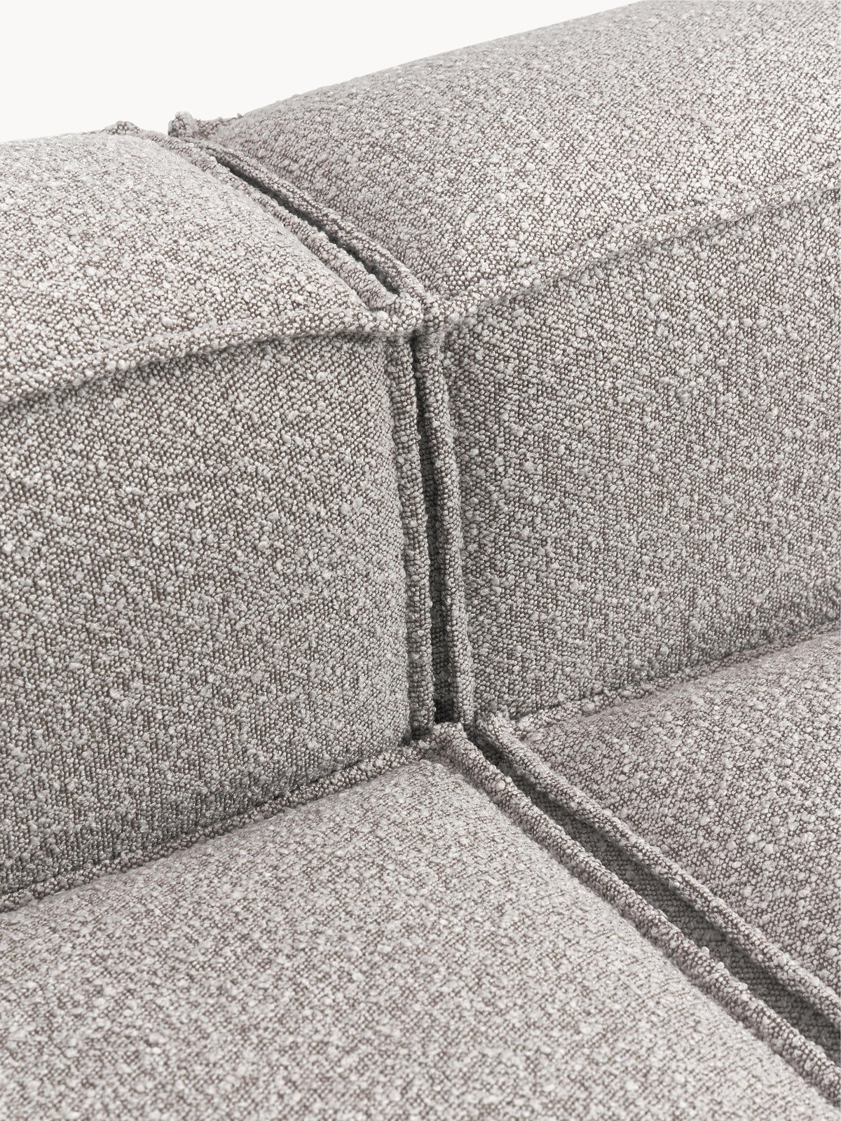 Lennon Bouclé Modular XL Ottoman