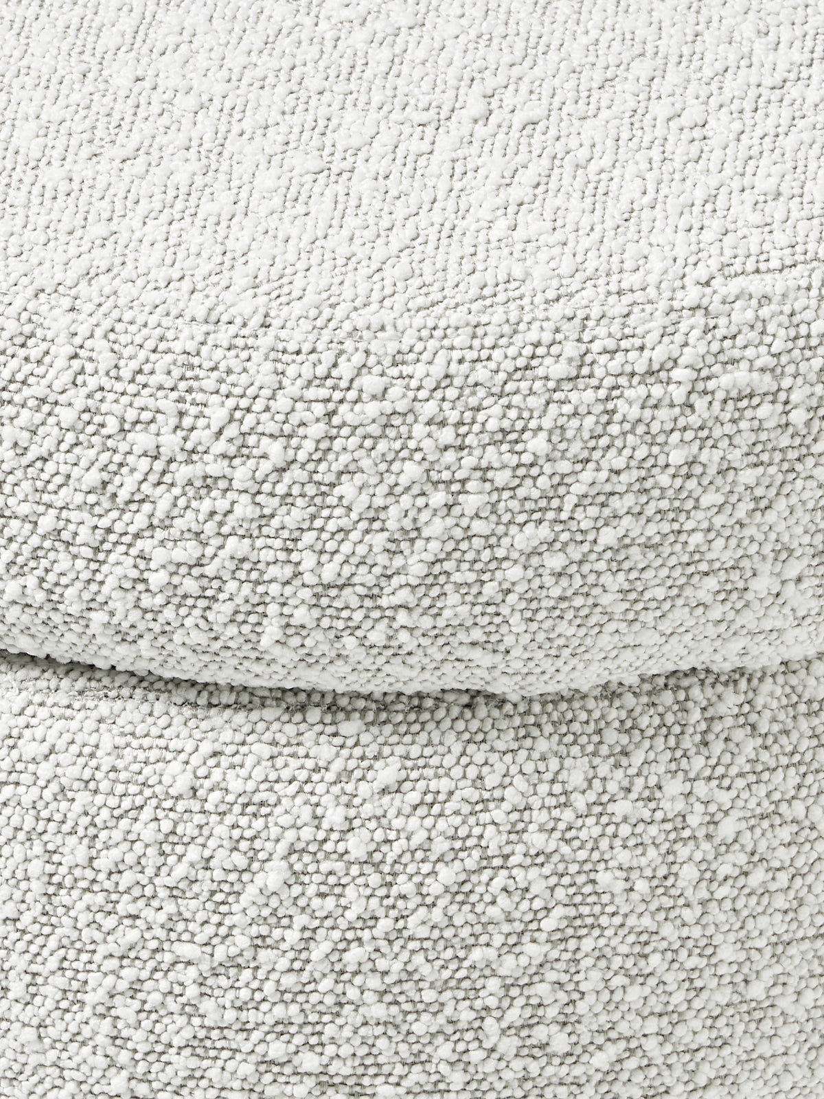Alto Bouclé Upholstered Bench with Storage Space
