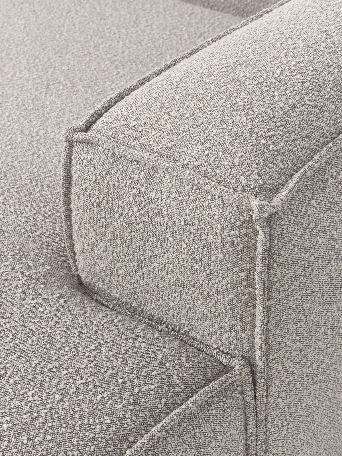 Lennon Bouclé Corner Chaise Module