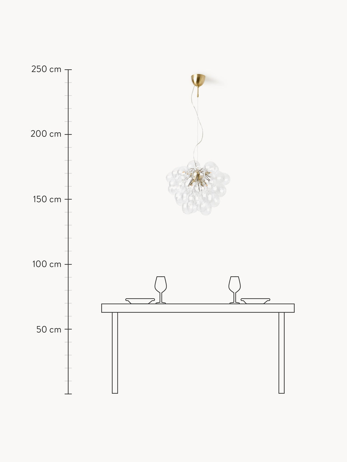 Gross Mouth-Blown Pendant Light